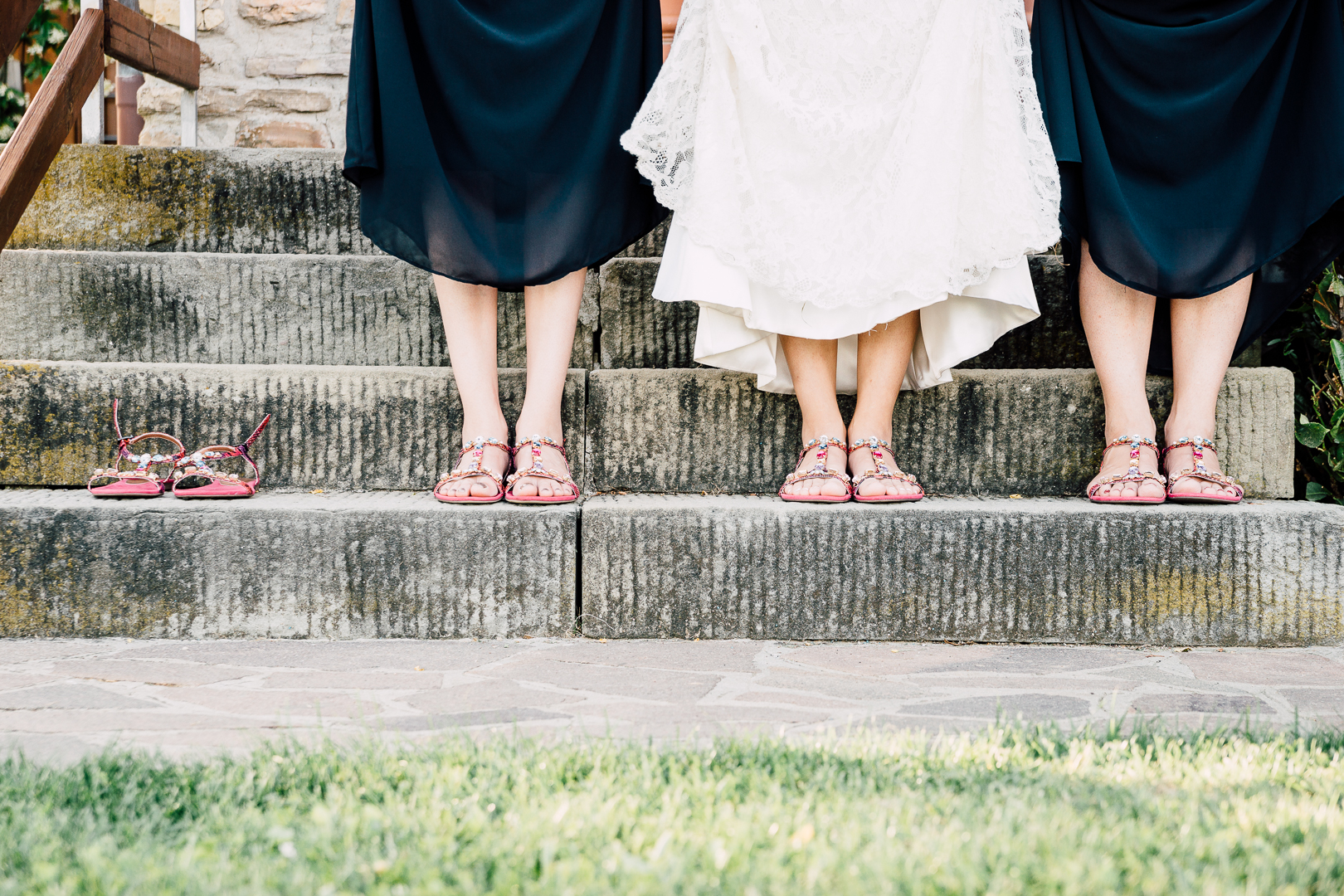 Hochzeitsfotograf: Wenn plötzlich eine Brautjungfer ausfällt wird eben improvisiert :) - Mathias Brabetz Photography