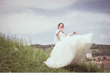 Hochzeitsfotograf: Hochzeit in Linz, Schlosspark
 - DieFotoFrau