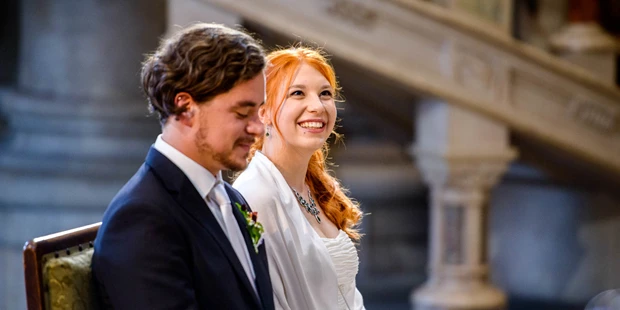 Hochzeitsfotos - Art des Shootings: Hochzeits Shooting - Oberbayern - Hochzeitsfotografie in der Lukaskirche in München - Wolfgang Burkart Fotografie