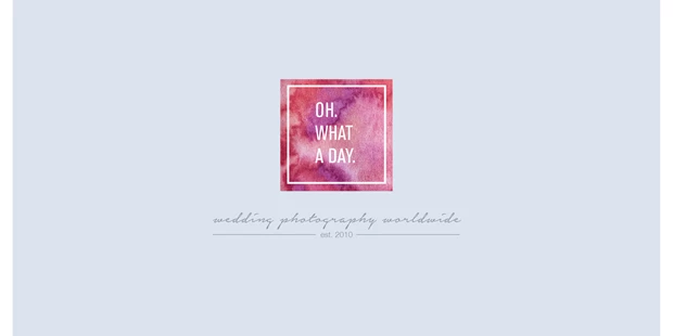 Hochzeitsfotos - Fotostudio - London - Oh What a Day. Wedding Photography - Oh. What a Day - Wedding Photography