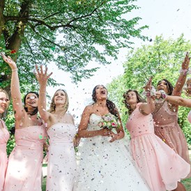 Hochzeitsfotograf: Gruppenbild mit den Bridemaids - Dieter Hawlan