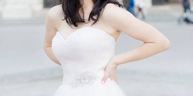 Hochzeitsfotos - PLZ 69226 (Deutschland) - Ich liebe es, wenn Bräute lachen. - Schokoladenseite Portrait-& Hochzeitsfotografie