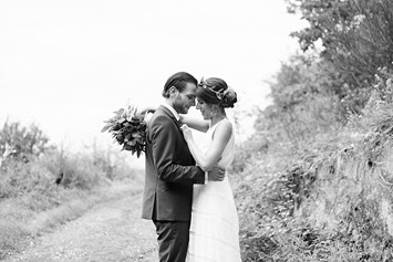 Hochzeitsfotograf: Brautpaarshooting im Weinberg - David Kliewer