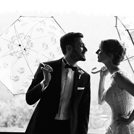 Hochzeitsfotograf: Brautpaarshooting bei Regen - David Kliewer