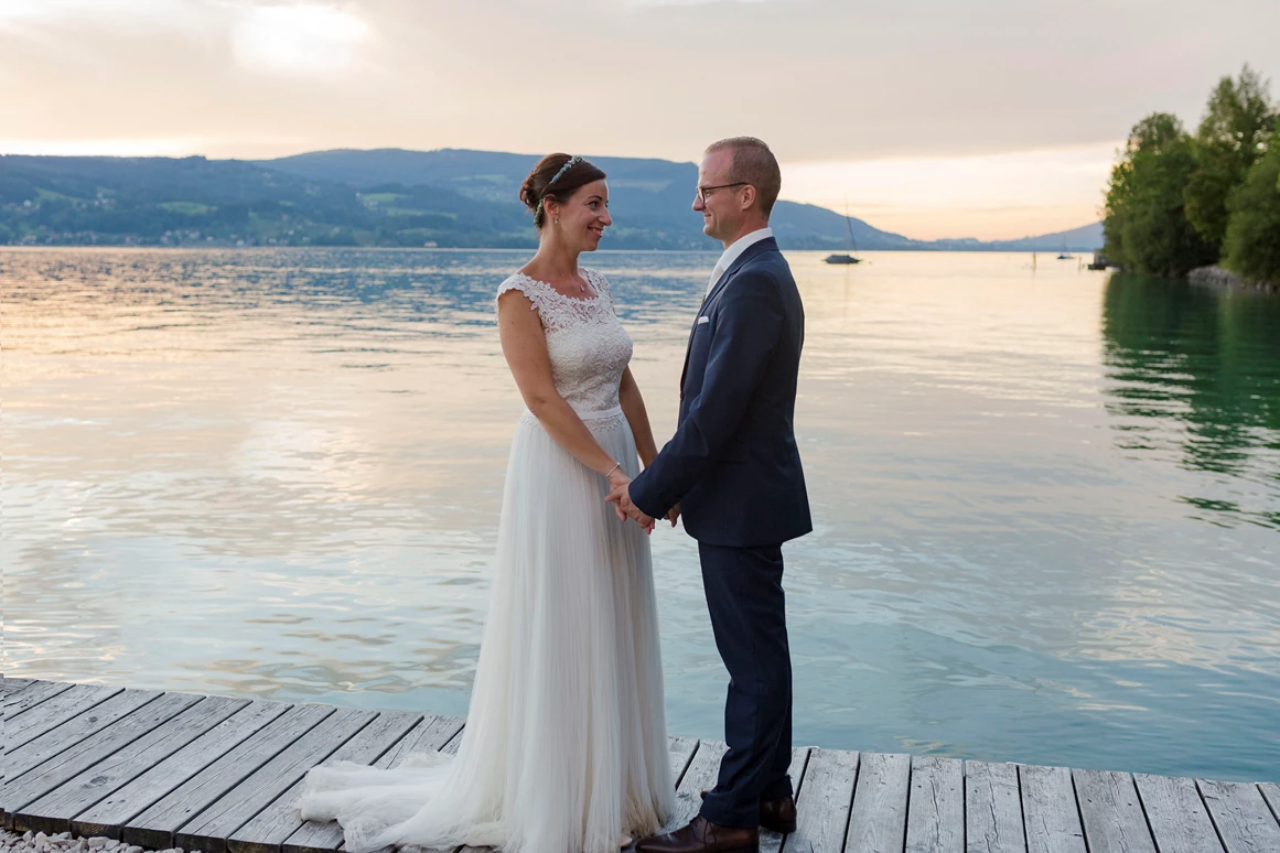 Hochzeitsfotograf: Hochzeit am Attersee - Veronika Phillipp