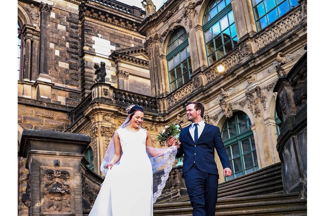 Hochzeitsfotograf: Inspirationsshooting in Dresden, Locations: Zwinger, Semperoper Großer Garten - Julia and Matthias Photography