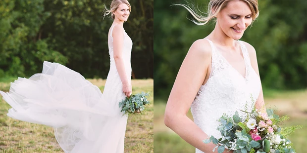 Hochzeitsfotos - Hartberg (Hartberg) - Und weil die Braut und ihr Kleid und ihr Strauss so schön waren, gleich noch einmal!! - Ben & Mari - fotografieren Hochzeiten