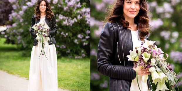Hochzeitsfotos - Hartberg (Hartberg) - Heiraten und Lederjacke? - Wir sagen: why not? - Ben & Mari - fotografieren Hochzeiten