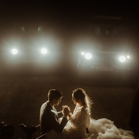 Hochzeitsfotograf: nächtliches Brautpaarshooting nach dem Elopement - Dan Jenson Photography