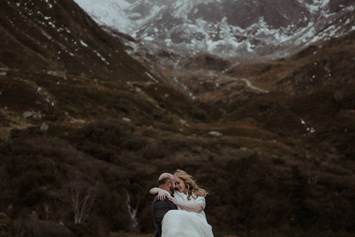 Hochzeitsfotograf: was für eine Landschaft - was für ein Paar - Dan Jenson Photography