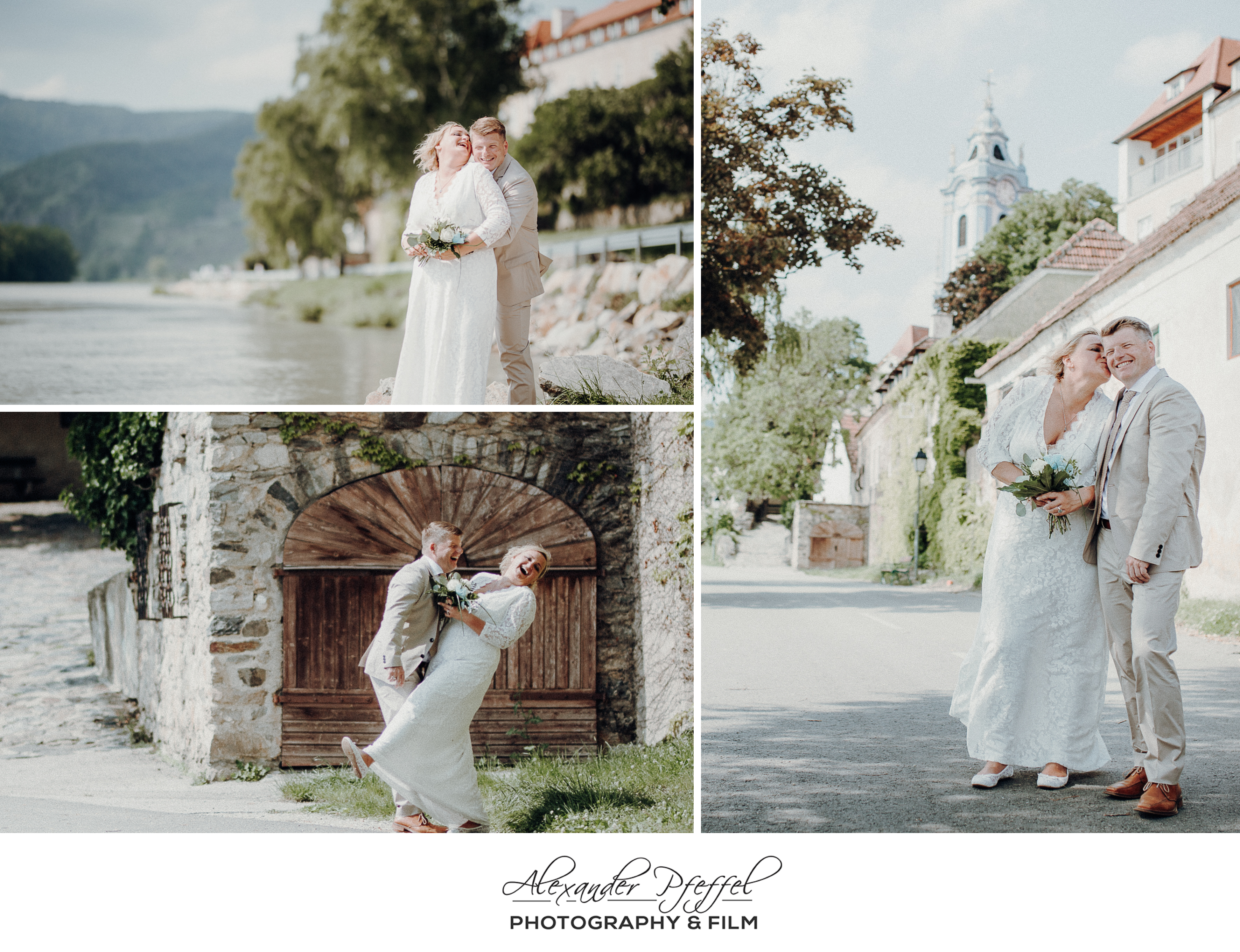 Hochzeitsfotograf: Hochzeitsreportage mit einem Brautpaar in Österreich - Alexander Pfeffel - Premium Film & Fotografie