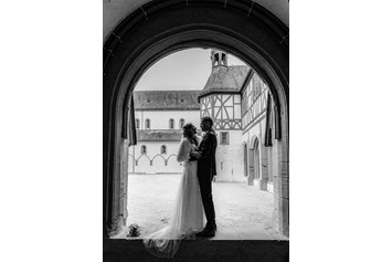 Hochzeitsfotograf: Hochzeitsfotografie, Brautpaar, Kloster Eberbach - Christian Schmidt