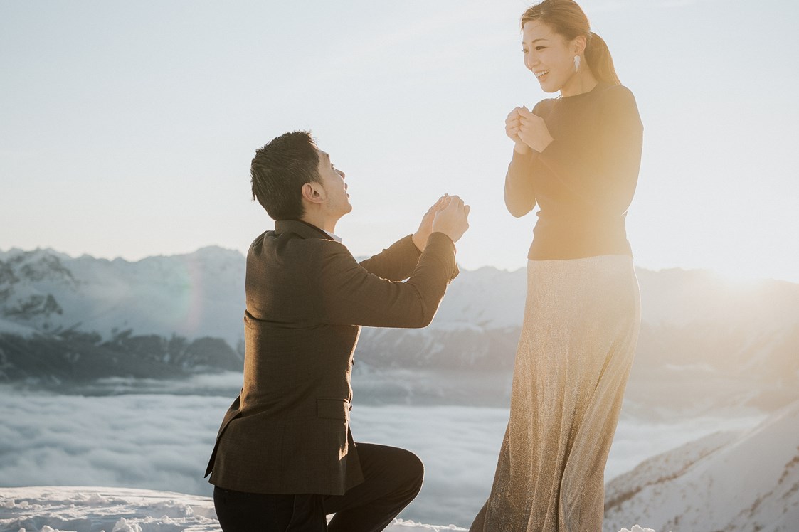 Hochzeitsfotograf: Heiratsantrag über Innsbruck - Blitzkneisser