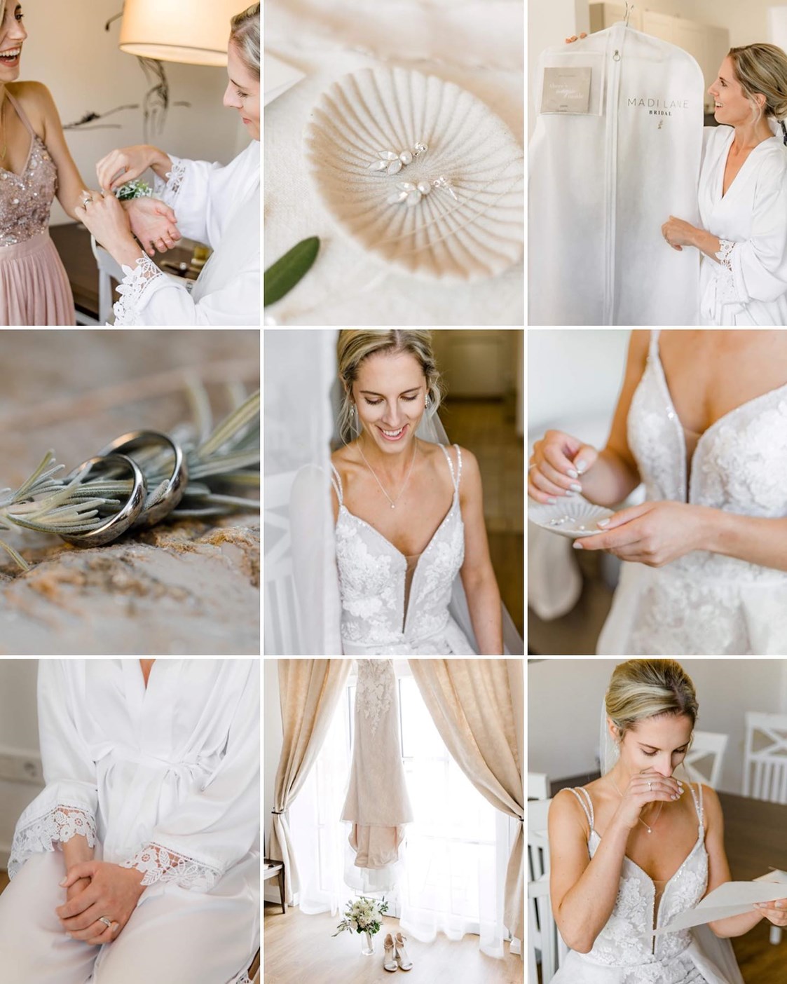 Hochzeitsfotograf: getting ready Braut - Jennifer & Michael Photography