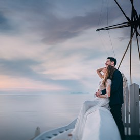 Hochzeitsfotograf: Hochzeit in Santorini, Griechenland - Tu Nguyen Wedding Photography