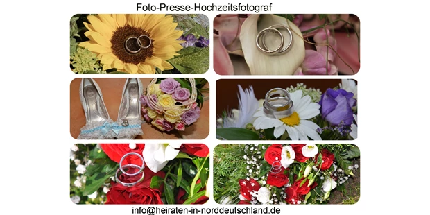 Hochzeitsfotos - Art des Shootings: Hochzeits Shooting - Kiel (Kreisfreie Stadt Kiel, Kreis Rendsburg-Eckernförde) - Trauringe,Eheringe, - REINHARD BALZEREK