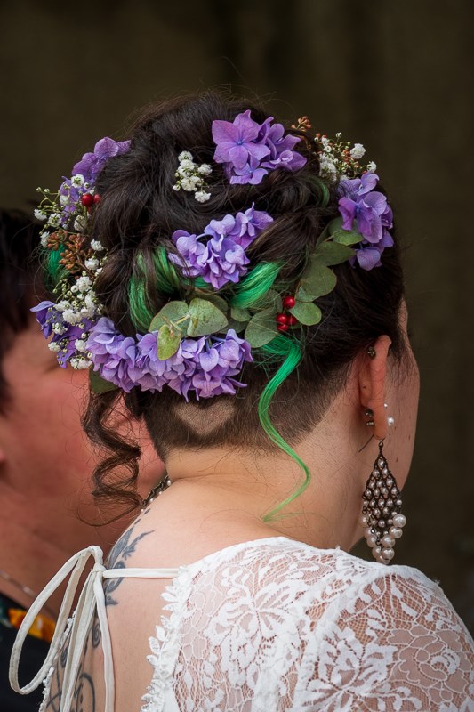 Hochzeitsfotograf: Die Braut, die Königin des Tages mit einem sehr schön geflochtenem Kopfschmuck - Markus Eymann