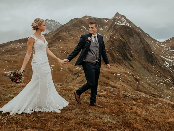Hochzeitsfotograf: Herbstliche Berghochzeit auf der Panoramaalm, Tirol - Thomas Oberascher