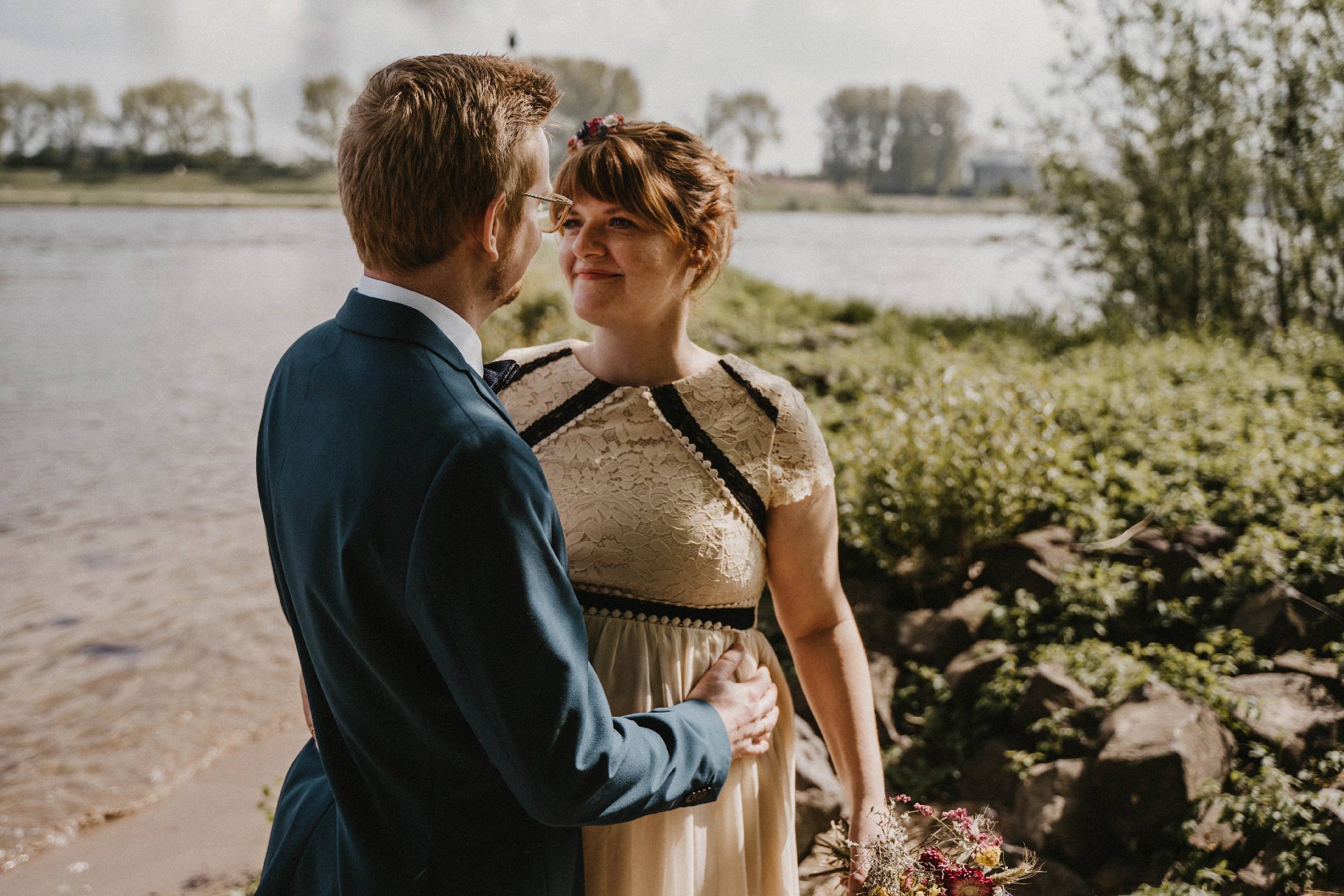 Hochzeitsfotos - Art des Shootings: Hochzeits Shooting - Duisburg - Verliebtes Hochzeitspaar - Boris Hoika