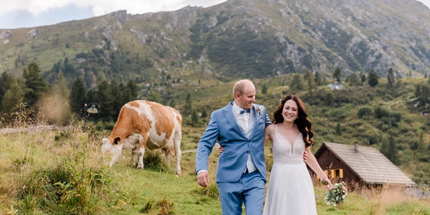 Hochzeitsfotos - Bezirk Klagenfurt - Almhochzeit am Falkert
Almdorf Seinerzeit
 - Lydia Jung Photography