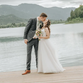 Hochzeitsfotograf: Brautpaar am Faaker See - Melanie Timm