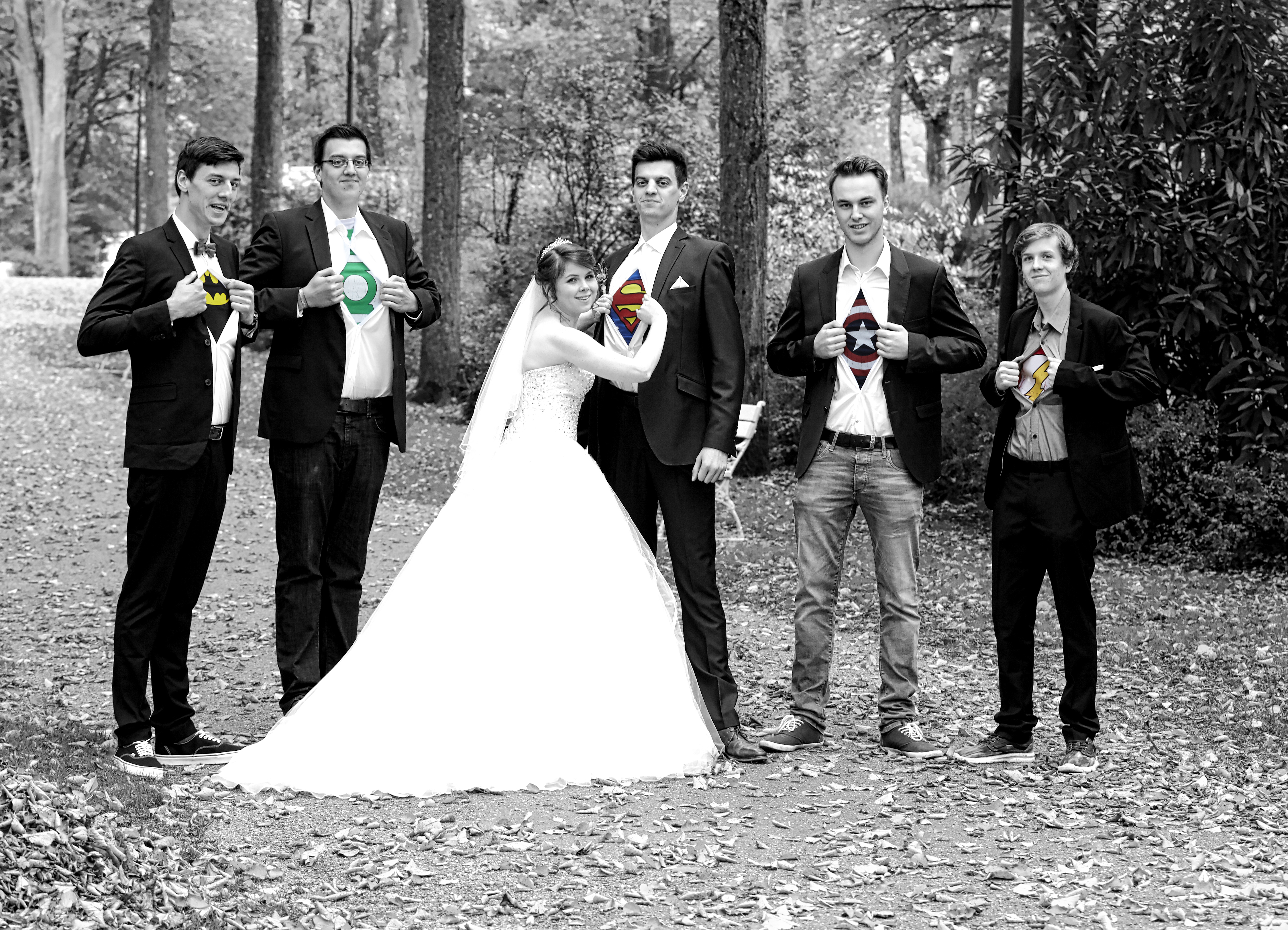 Hochzeitsfotos - Fotostudio - Chemnitz - Superman - ST.ERN Photography