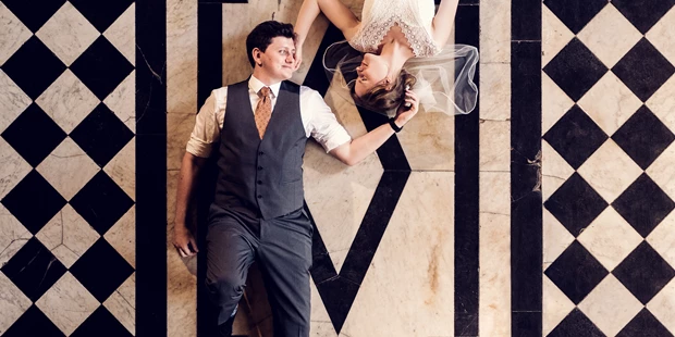 Hochzeitsfotos - Art des Shootings: Prewedding Shooting - Gumpoldskirchen - In Frame