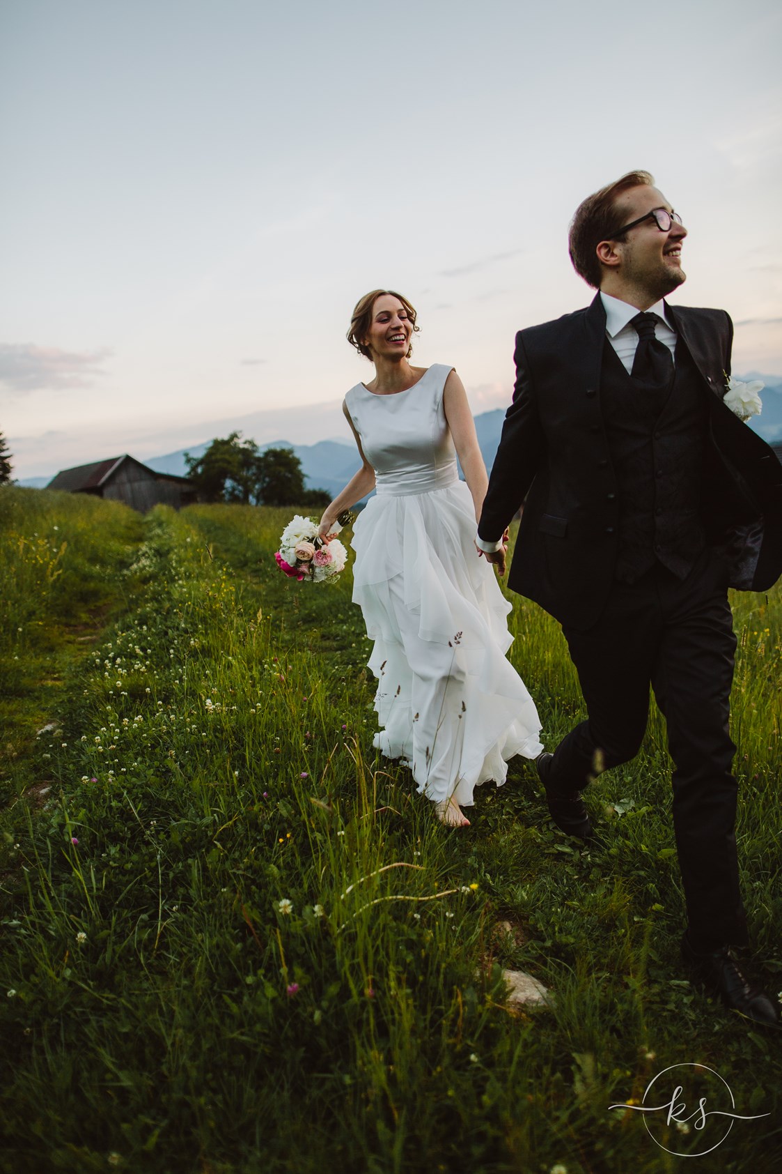 Hochzeitsfotograf: After Wedding Shooting bei Sonnenuntergang - Katrin Solwold