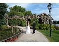 Hochzeitsfotograf: Brautpaarshooting im Burggarten am Schloss Schwerin  - FOTO-PRESSE