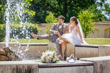 Hochzeitsfotograf: Spaß beim Shooting mit dem Hochzeitsfotografen aus München - Hochzeitsfotograf München