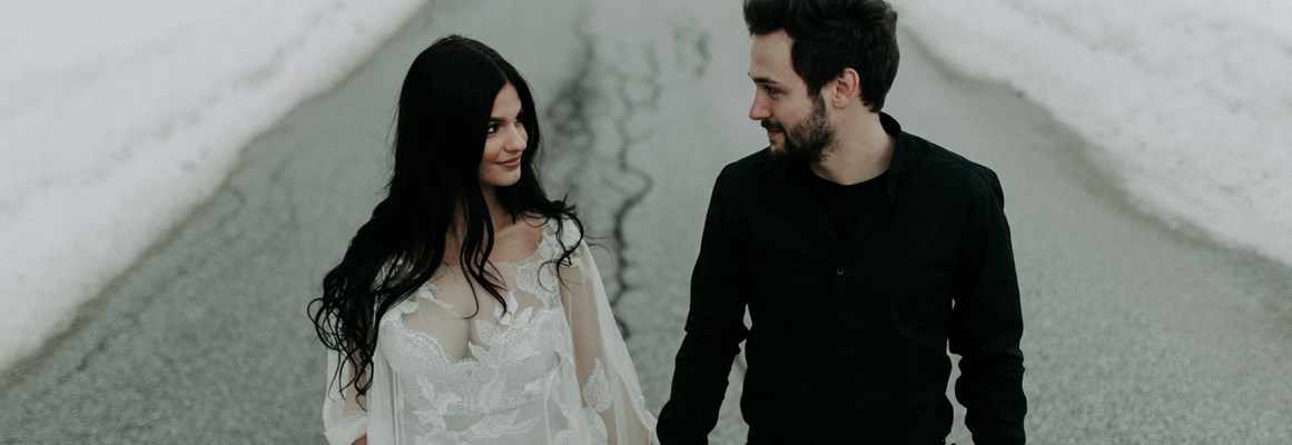 Hochzeitsfotograf: Liebe im Schnee - Forma Photography - Manuela und Martin